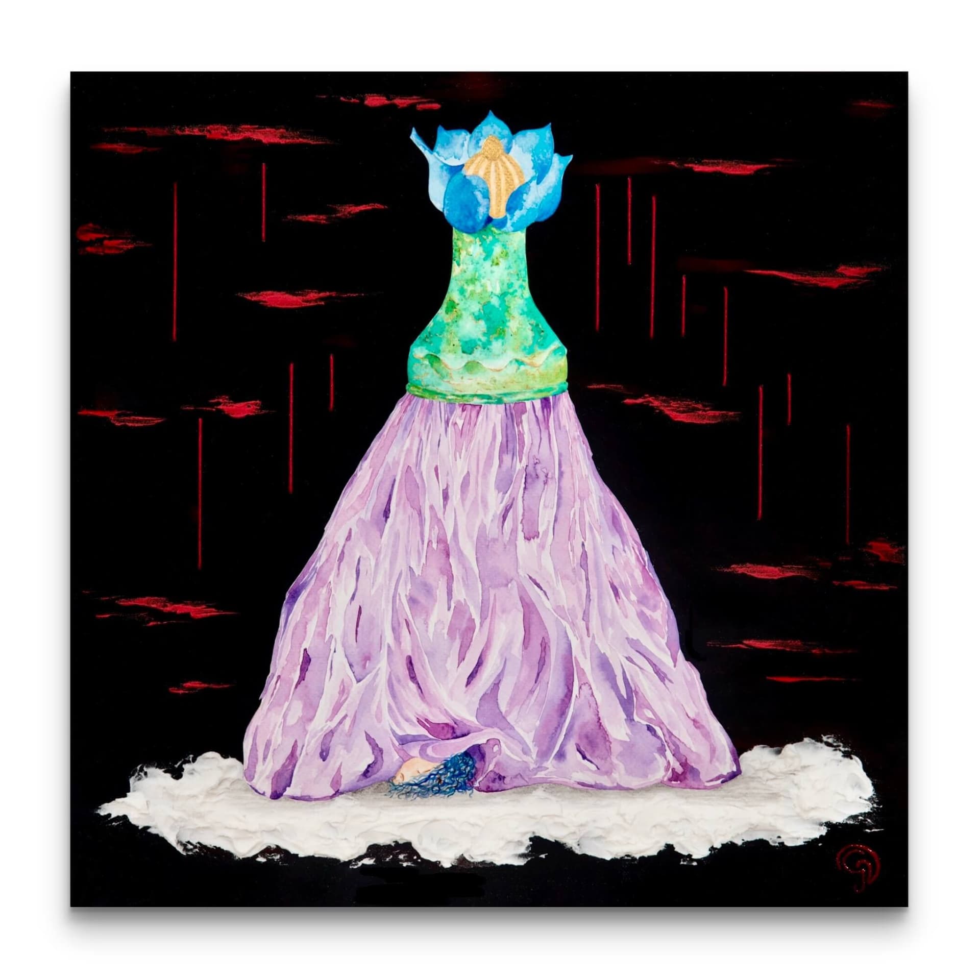 Estoica dama asustada