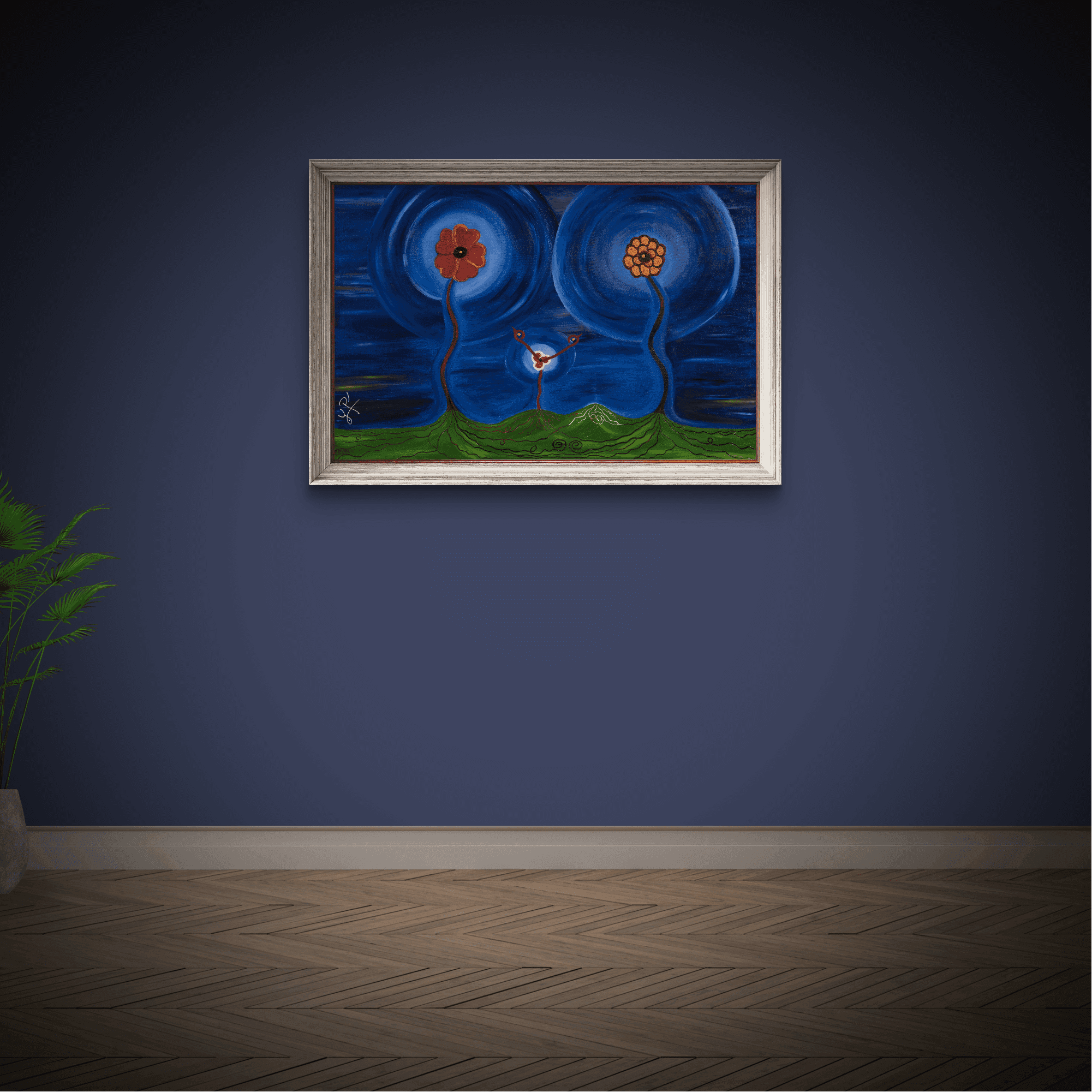 Familia de Flores Coloradas