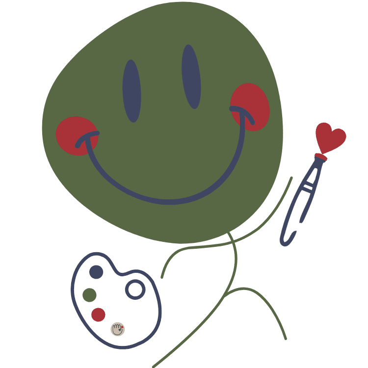 Introduction image to the Social Impact page, illustrated by Aperturas Creativas combining two design elements created by Luisina Hernández with free graphics from Canva