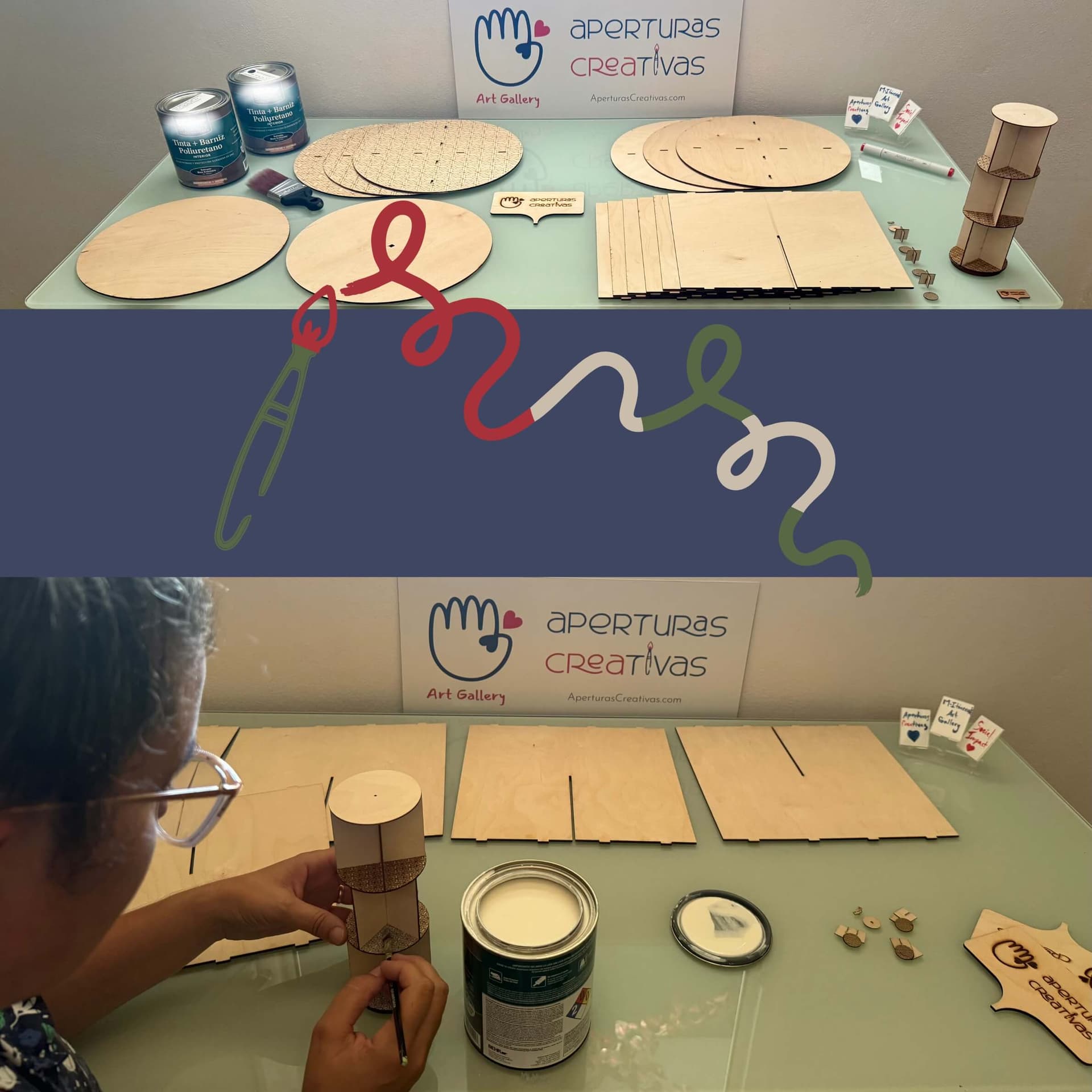 M-Itinerant Art Gallery Workspace